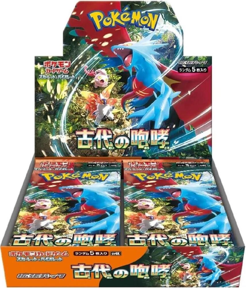 Pokemon Ancient Roar Booster Box - SV4K: Ancient Roar (SV4K)