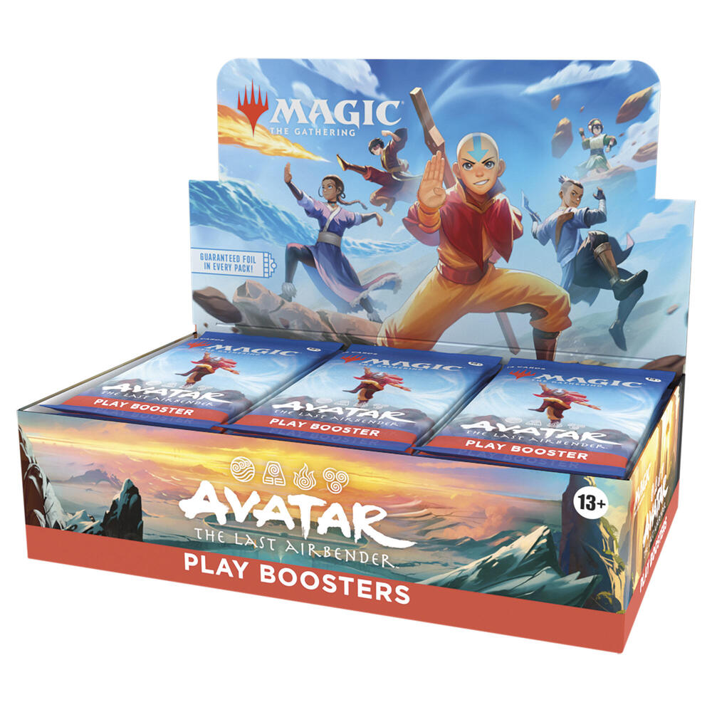 Magic The Gathering MTG Avatar: The Last Airbender - Play Booster Display — Trading Cards
