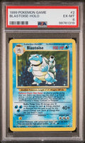 1999 POKEMON GAME #2 BLASTOISE-HOLO PSA 6
