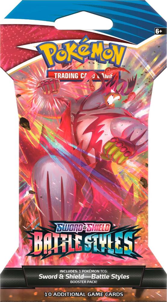 Battle Styles Sleeved Booster Pack - SWSH05: Battle Styles (SWSH05) — Pokemon