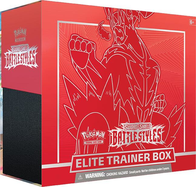 Battle Styles Elite Trainer Box [Single Strike Urshifu] (Red) - SWSH05: Battle Styles (SWSH05) — Pokemon