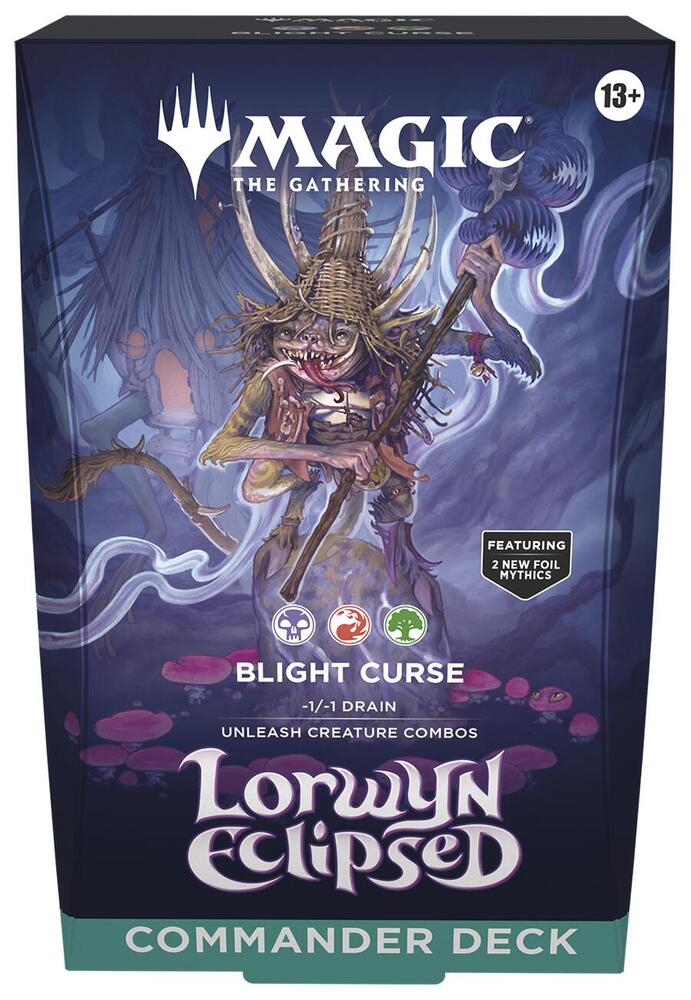 Lorwyn Eclipsed Commander Deck - Blight Curse - Commander: Lorwyn Eclipsed (ECC) — Magic the gathering