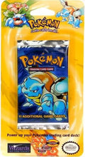 Blister Pack Pokemon Base Set - Blastoise Art