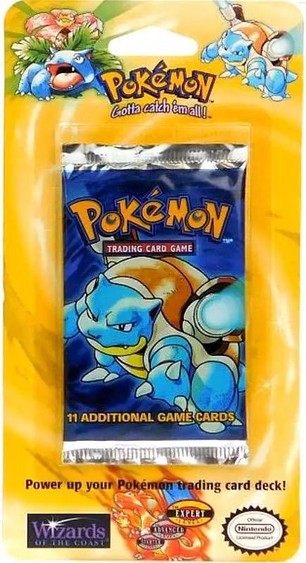Blister Pack Pokemon Base Set - Blastoise Art