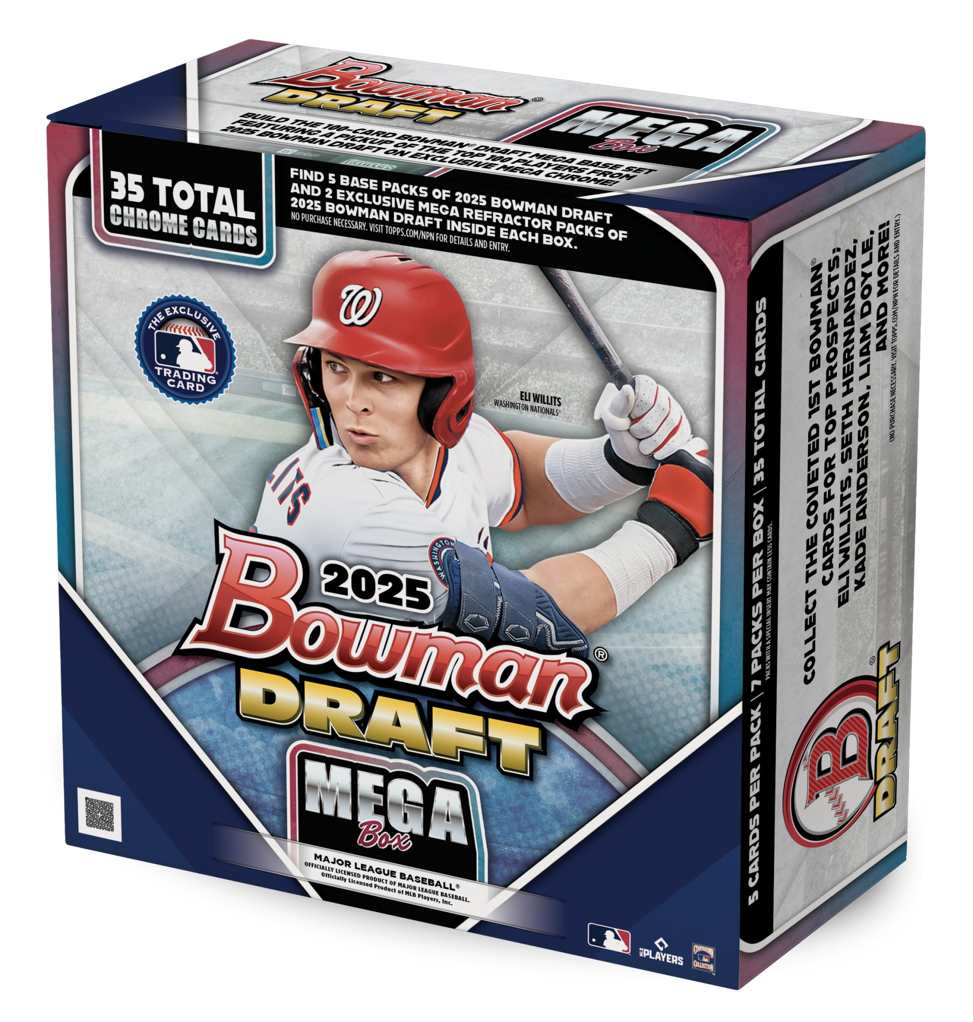 2025 Bowman Draft Baseball Mega Box — Sports Trading Cards