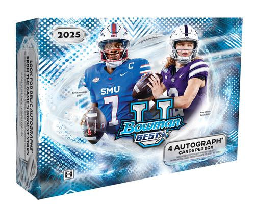 2025 Bowmans Best University Football Hobby Box — Trading Cards