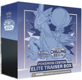 Chilling Reign Pokemon Center Elite Trainer Box [Ice Rider Calyrex] (Exclusive) - SWSH06: Chilling Reign (SWSH06) — Trading C