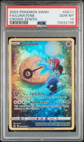 2023 POKEMON SWORD AND SHIELD CROWN ZENITH #GG11 FA/LUNATONE CROWN ZENITH PSA 10
