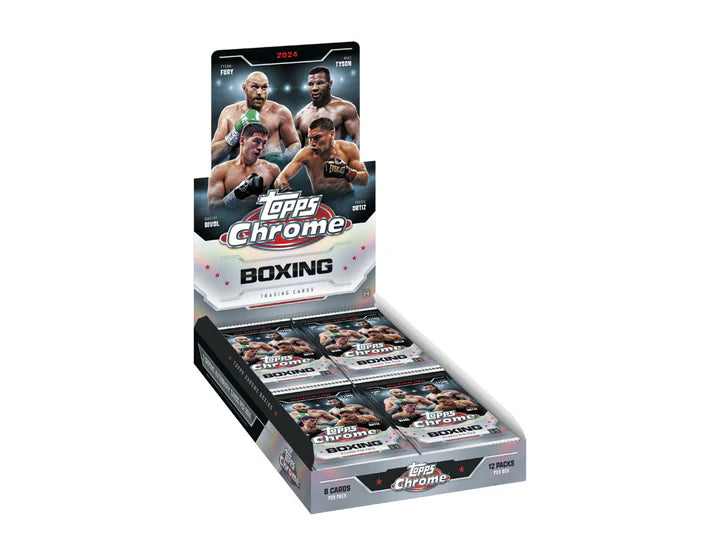 2025 Topps Chrome Boxing Hobby Box - 3 BOX LIMIT PER CUSTOMER — Sports Trading Cards