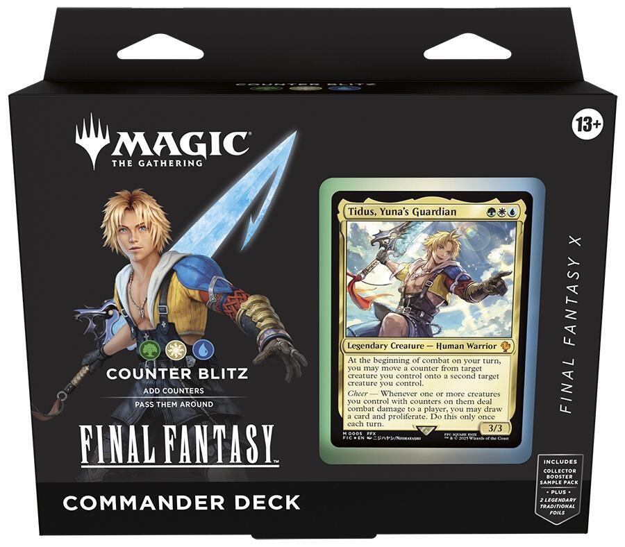 FINAL FANTASY Commander Deck - FINAL FANTASY X Counter Blitz - Commander: FINAL FANTASY (FIC) — Magic the gathering
