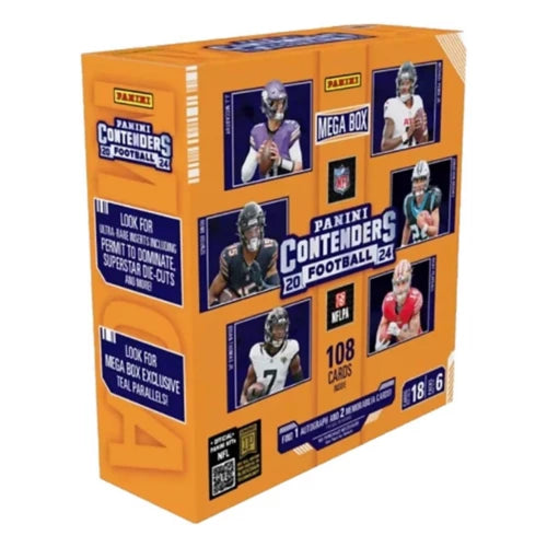 2024 Panini Contenders Football Mega Box — Sports Trading Cards