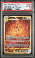 2023 Pokemon Sword and Shield Crown Zenith Secret Rare Arceus Vstar #GG70 PSA 10