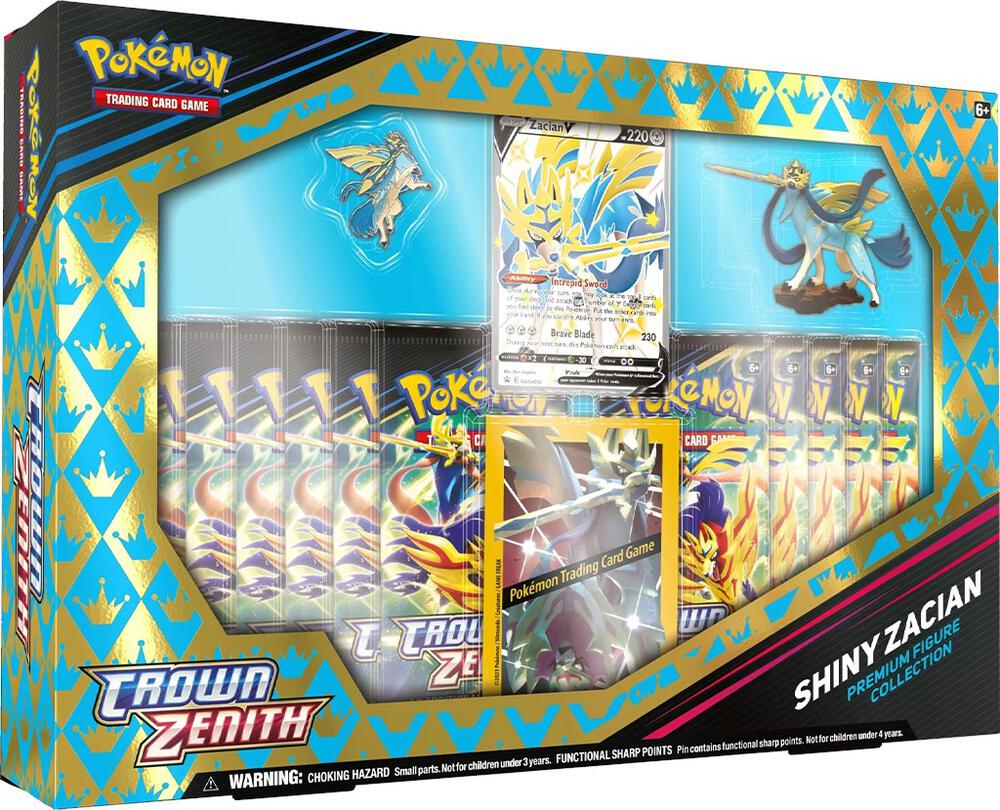 Crown Zenith Premium Figure Collection [Shiny Zacian] — Trading Cards