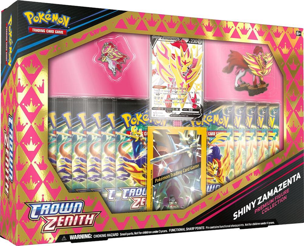 Crown Zenith Premium Figure Collection [Shiny Zamazenta] — Trading Cards