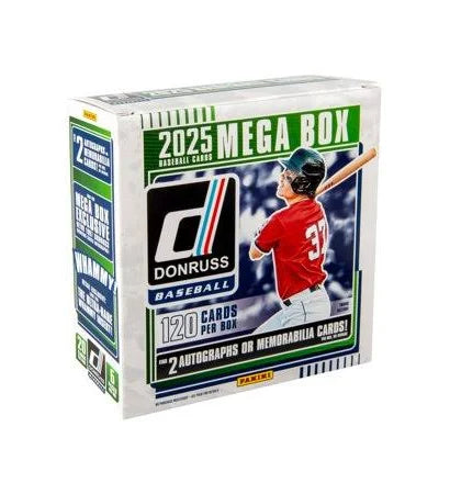 2025 Panini Donruss Baseball Mega Box - SEALED — Sports Trading Cards