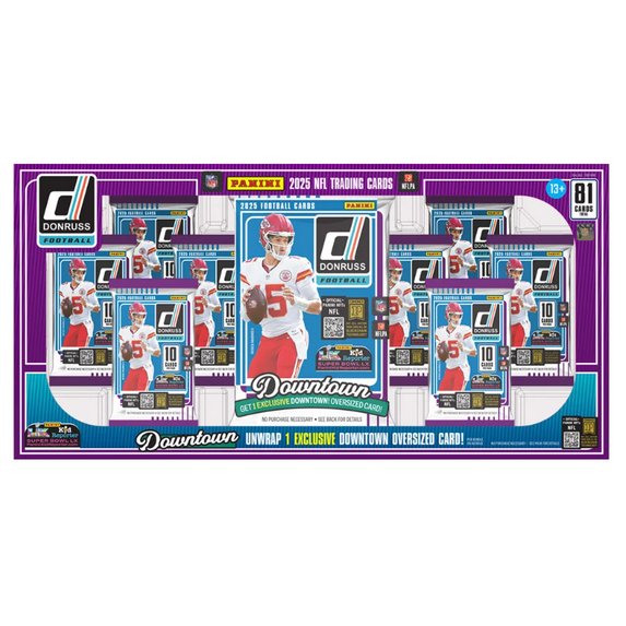 2025 Panini Donruss Football Sealed Bundle Box — Sports Trading Cards
