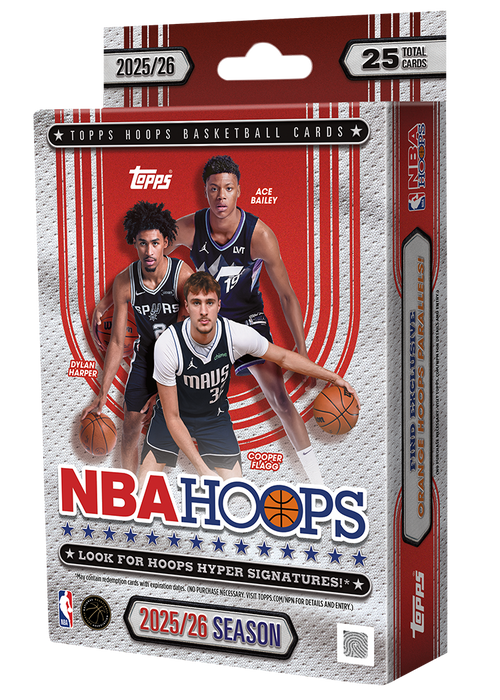 2025-26 Hoops Basketball - Hanger Box — Sports Trading Cards