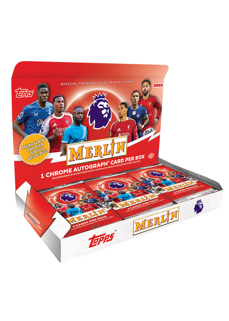 2025/2026 English Premiere League - Merlin Hobby Box — Sports Trading Cards