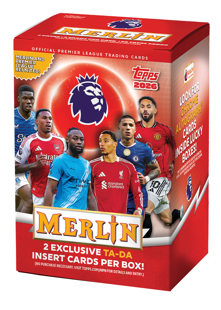 2025/2026 English Premiere League - Merlin Value Box — Sports Trading Cards