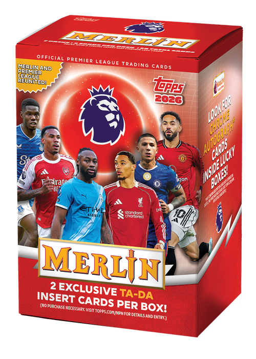 2025/2026 English Premiere League - Merlin Value Box — Sports Trading Cards