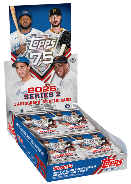 2026 Topps Series 2 Baseball  Hobby Box — Sports Trading Cards