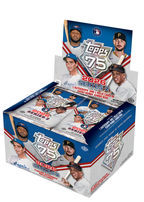 2026 Topps Series 2 Baseball Hobby Jumbo — Sports Trading Cards
