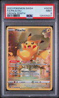 2023 POKEMON SWORD AND SHIELD CROWN ZENITH #GG30 FA/PIKACHU CROWN ZENITH PSA 9