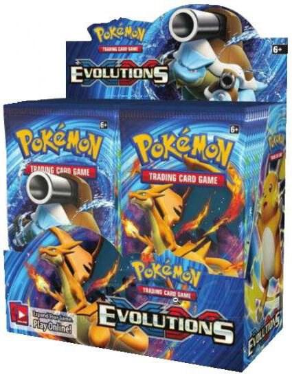 XY Evolutions Booster Box - XY - Evolutions (EVO) — Trading Cards