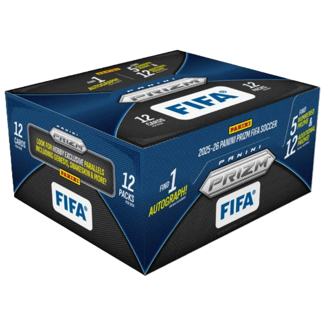 2025/26 Panini Prizm FIFA Soccer Hobby Box — Sports Trading Cards