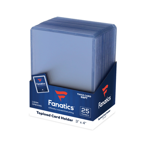 Fanatics Supplies - Top Loaders 25 Count 59 Point