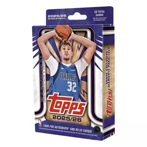 2025-26 Topps Flagship Basketball Trading Cards Hanger Box — Sports Trading Cards