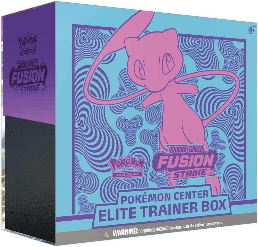 Fusion Strike Pokemon Center Elite Trainer Box (Exclusive) - SWSH08: Fusion Strike (SWSH08) — Trading Cards