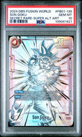 2024 DRAGON BALL SUPER CARD GAME FUSION WORLD AWAKENED PULSE #FB01-139 SON GOKU SECRET RARE-SUPER ALT ART PSA 10