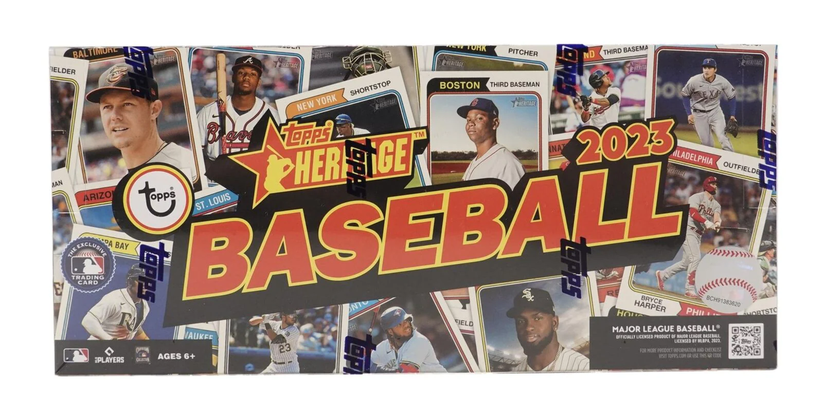 2023 Topps Heritage High Number Baseball Hobby Box — Sports Trading Cards