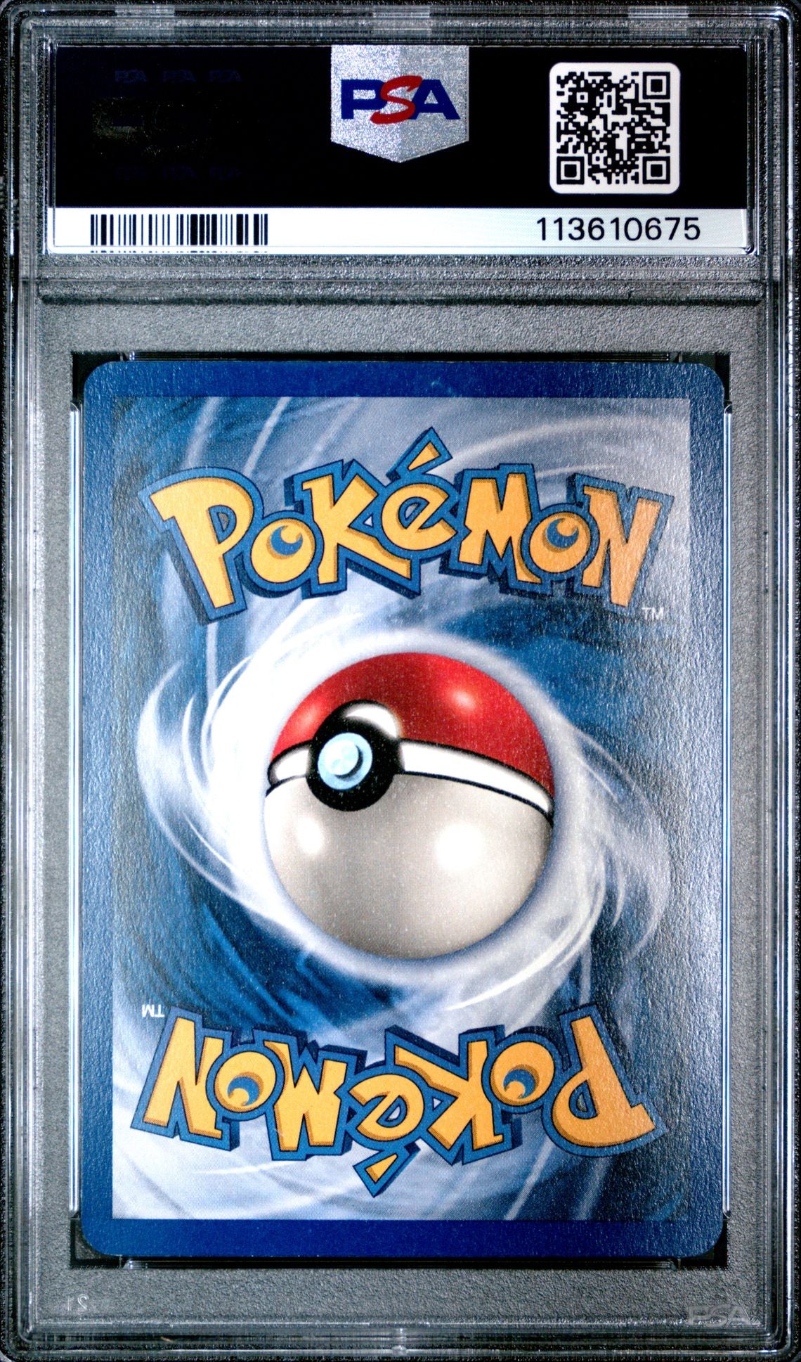 1999 POKEMON GAME 7 HITMONCHAN-HOLO PSA 7