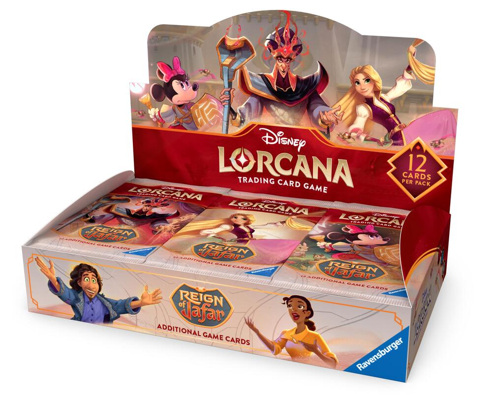 Disney Lorcana: Reign of Jafar Booster Box - Reign of Jafar (8) — Trading Cards