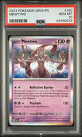 2023 POKEMON MEW EN-151 #150 MEWTWO PSA 10