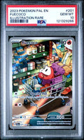 2023 POKEMON PAL EN-PALDEA EVOLVED 201 FUECOCO ILLUSTRATION RARE PSA 10