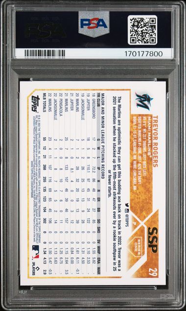2023 TOPPS #29 TREVOR ROGERS SSP