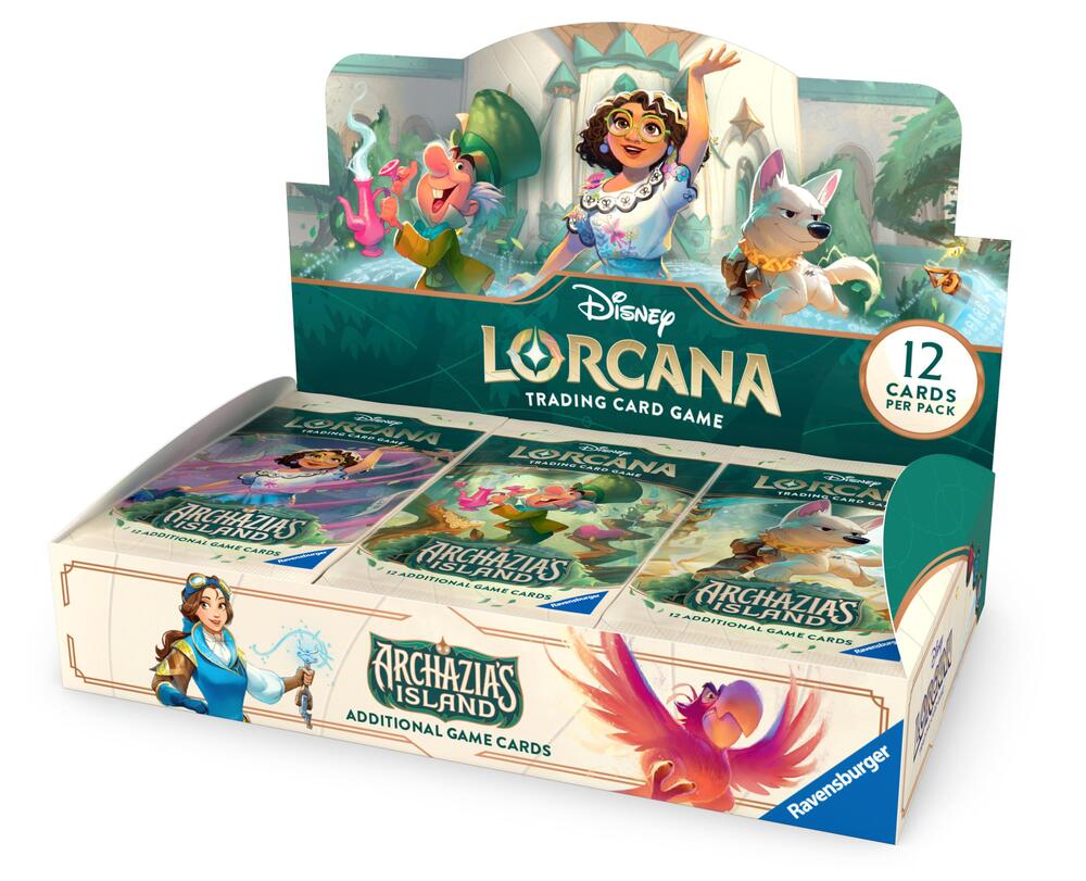 Disney Lorcana Archazia's Island Booster Box - Archazia's Island (7) — Trading Cards