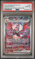 2024 Pokemon Scarlet & Violet Paldean Fates SIR Charizard EX #234 PSA 10