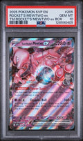 2025 POKEMON SVP EN-SV BLACK STAR PROMO #205 ROCKET'S MEWTWO ex ROCKET'S MEWTWO ex BOX PSA 10