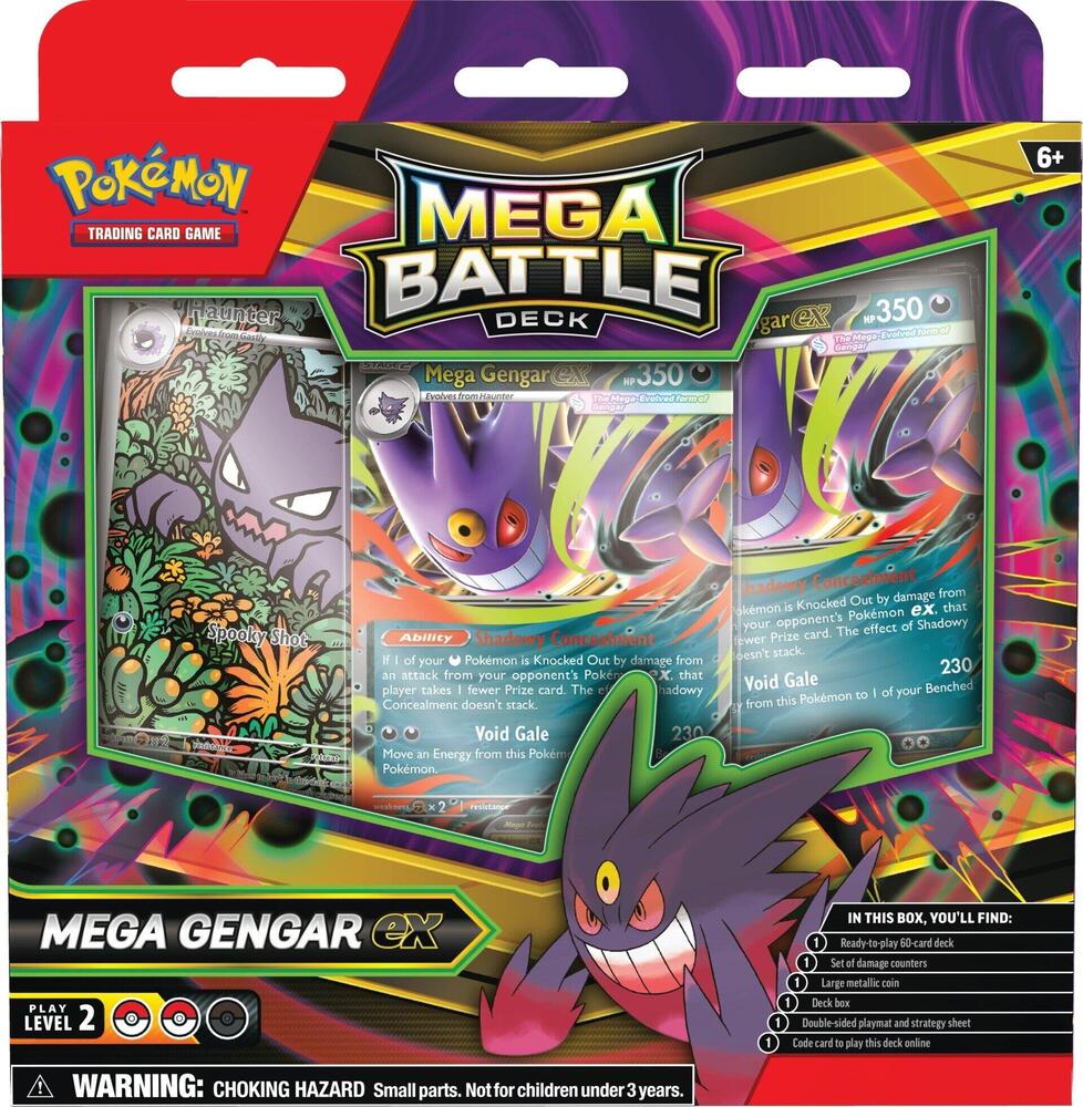 Mega Battle Deck (Mega Gengar ex) — Trading Cards