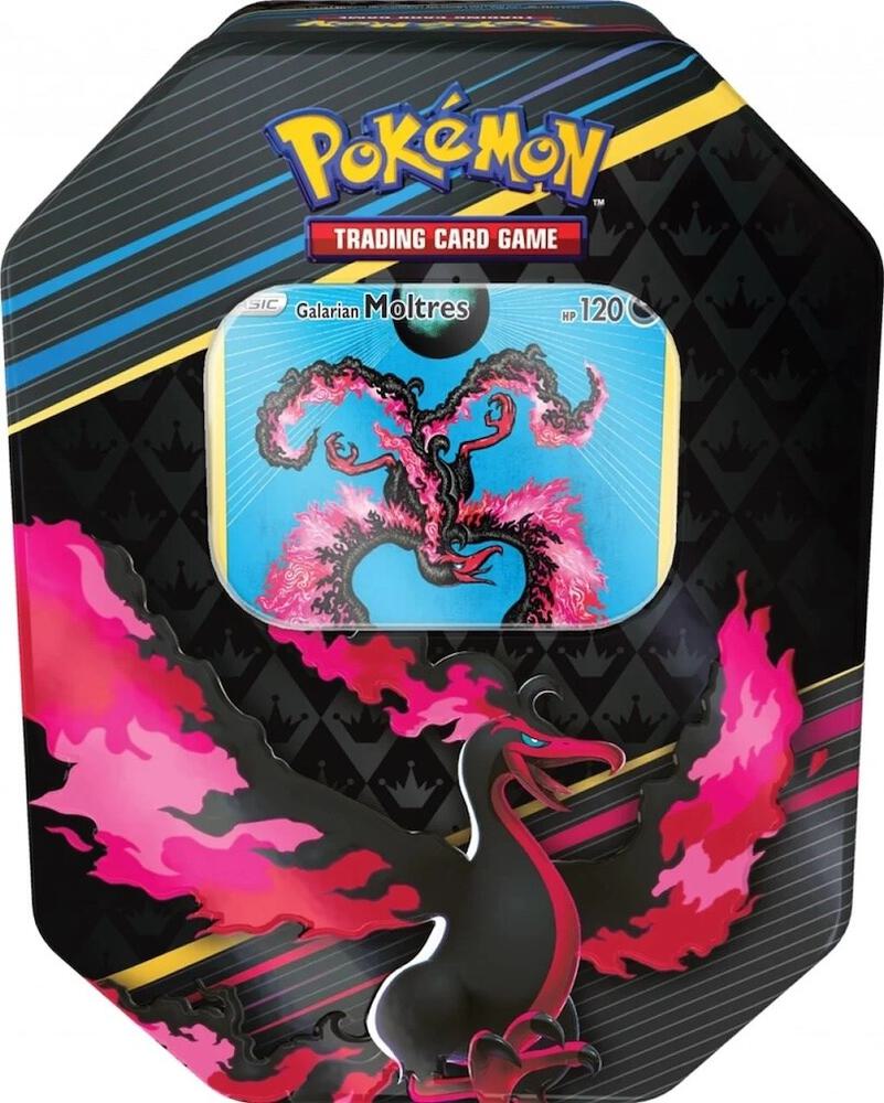 Crown Zenith Tin [Galarian Moltres] - Crown Zenith (CRZ) — Pokemon