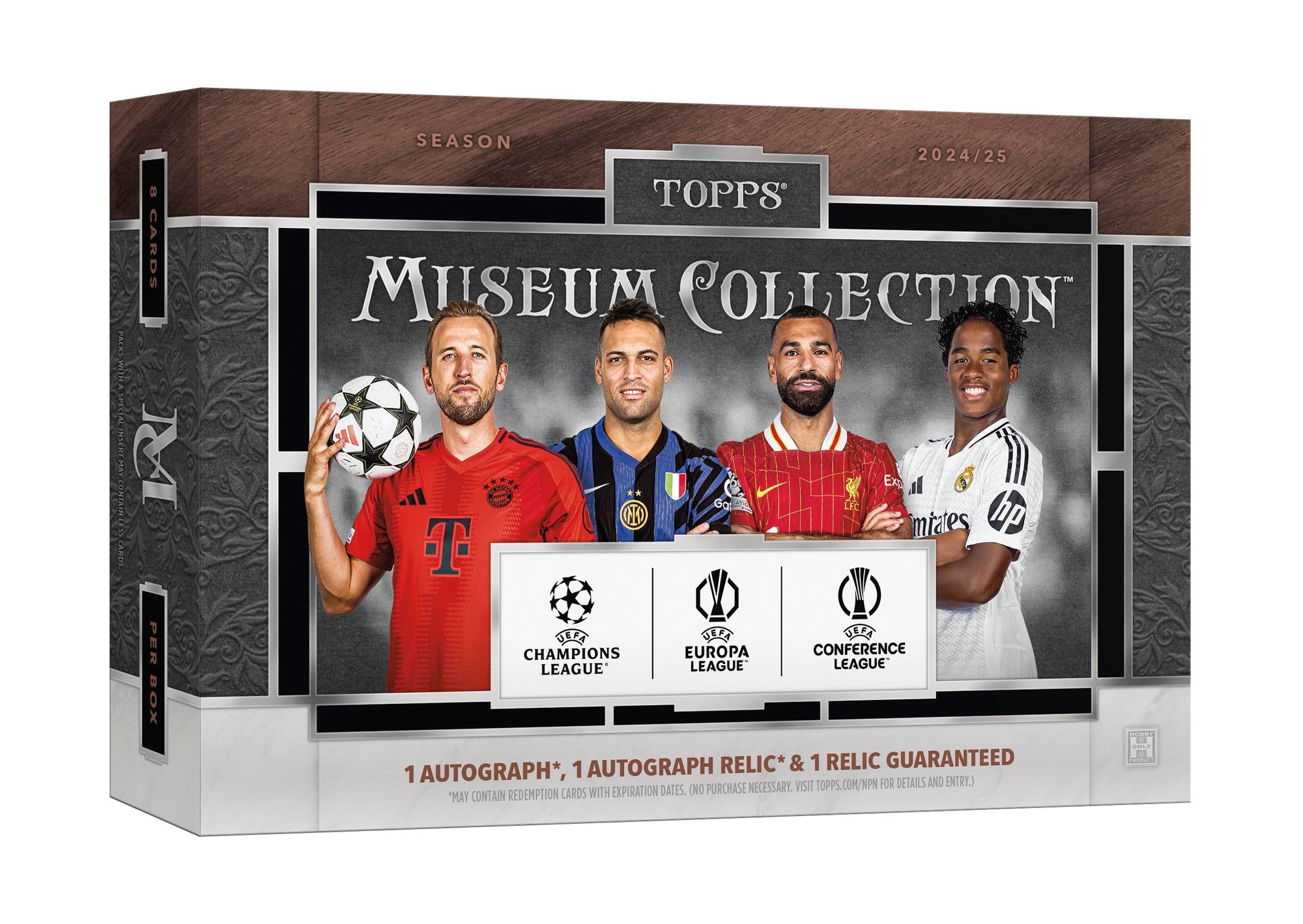 2024/25 Topps UEFA Club Competitions Museum Collection Soccer Hobby Box — Sports Trading Cards