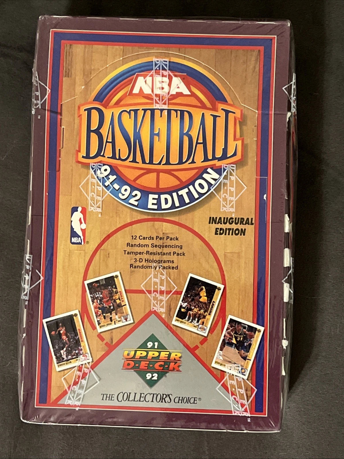 UPPER DECK 1991-1992 NBA Basketball Cards Collector Box SEALED — Sports Trading Cards