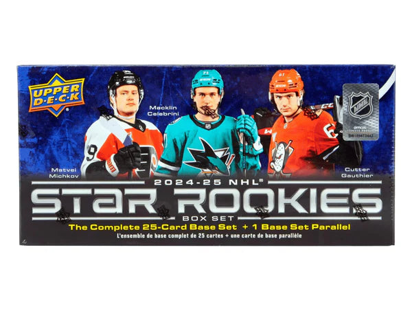 2024-25 Upper Deck Star Rookies Hockey Box Set — Sports Trading Cards
