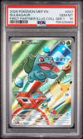 2026 POKEMON MEP EN-MEGA EVOLUTION BLACK STAR PROMOS #037 BULBASAUR FIRST PARTNER ILLUS COLL SER 1 PSA 10
