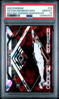 2023 PANINI PHOENIX INSTANT PHENOM #13 VICTOR WEMBANYAMA INSTANT PHENOM-MAROON ICE PSA 10 — Sports Trading Cards