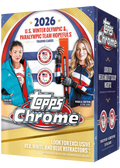 2026 Topps Chrome U.S. Winter Olympics & Paralympic Team Hopefuls Value Box — Sports Trading Cards